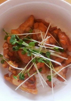 ガリバタチキン丼-レシピのメイン写真