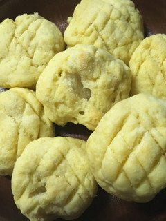 簡単あんこメロンパン-レシピのメイン写真