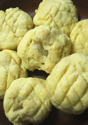 簡単あんこメロンパン-レシピのメイン写真