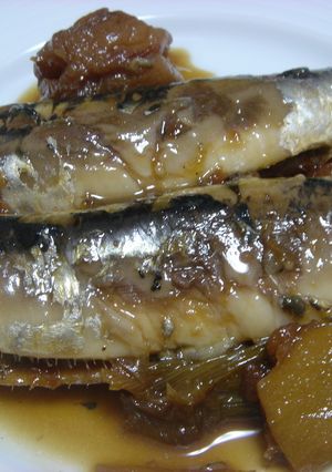 うちの伝統うま料理☆いわしの梅干煮☆-レシピのメイン写真