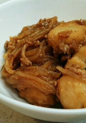 ＊ご飯が進む♪麻婆さといも＊-レシピのメイン写真