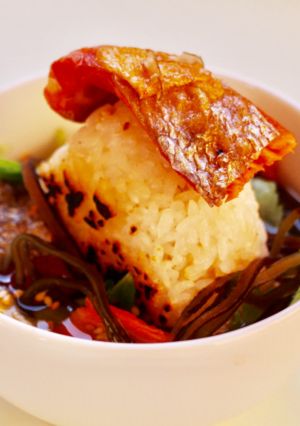 食戟のソーマ風おにぎり茶漬け-レシピのメイン写真