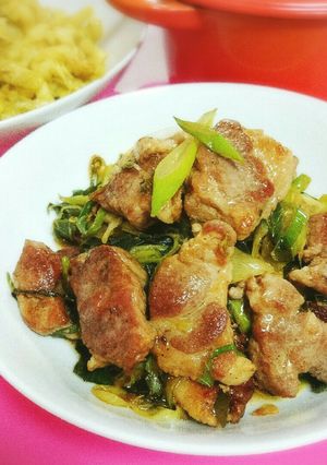 糖質制限☆豚ネギポン酢-レシピのメイン写真