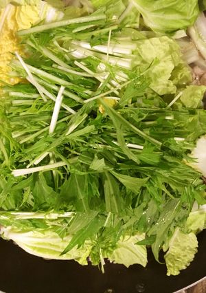 あったか～☆あさりと豚バラのごま風味鍋-レシピのメイン写真