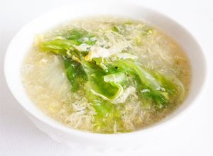 レタスと玉子のかき玉汁風スープ-レシピのメイン写真