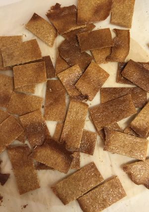 大豆粉とふすまの薄焼きクッキー-レシピのメイン写真