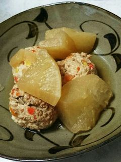 鶏だんごと大根の煮物-レシピのメイン写真