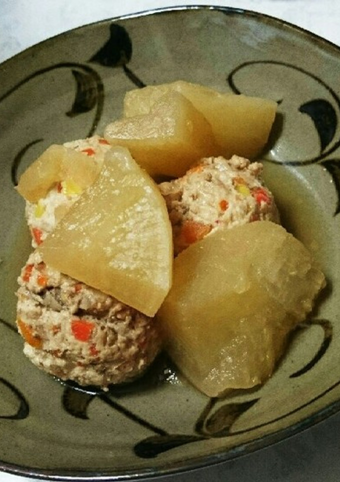 鶏だんごと大根の煮物-レシピのメイン写真