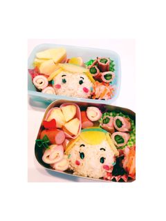 ツムツムキャラ弁☆シンデレラ-レシピのメイン写真
