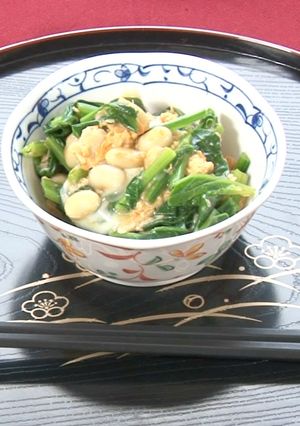 鉄分・葉酸たっぷり*ほうれん草の卵とじ-レシピのメイン写真