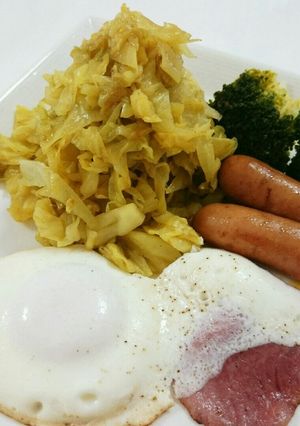 糖質制限☆キャベツのホットサラダ-レシピのメイン写真