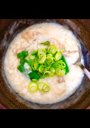 ごろごろまるごと!にんにく粥-レシピのメイン写真