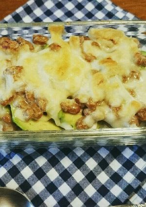 簡単美味しい☆アボカド納豆マヨチーズご飯-レシピのメイン写真