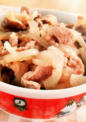 簡単牛丼♥-レシピのメイン写真