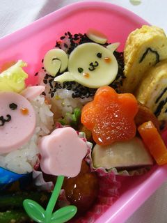 ひつじさんのキャラ弁-レシピのメイン写真