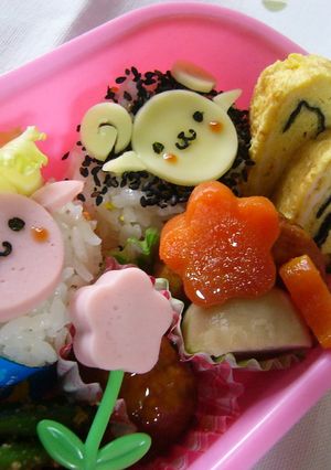 ひつじさんのキャラ弁-レシピのメイン写真