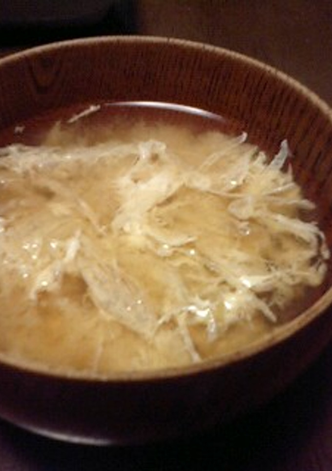 みょうがの卵とじ味噌汁-レシピのメイン写真