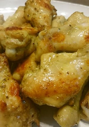 手羽元のバジル風味焼き-レシピのメイン写真