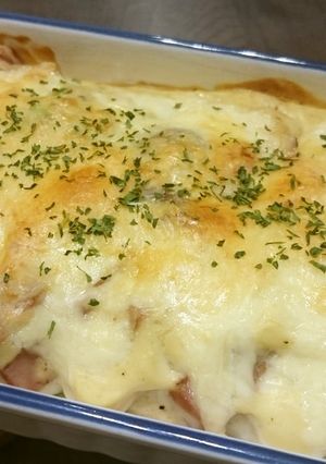 糖質オフ！豆腐クリームグラタン-レシピのメイン写真