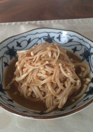 早い！安い！旨い！エノキの焼肉のたれ炒め-レシピのメイン写真