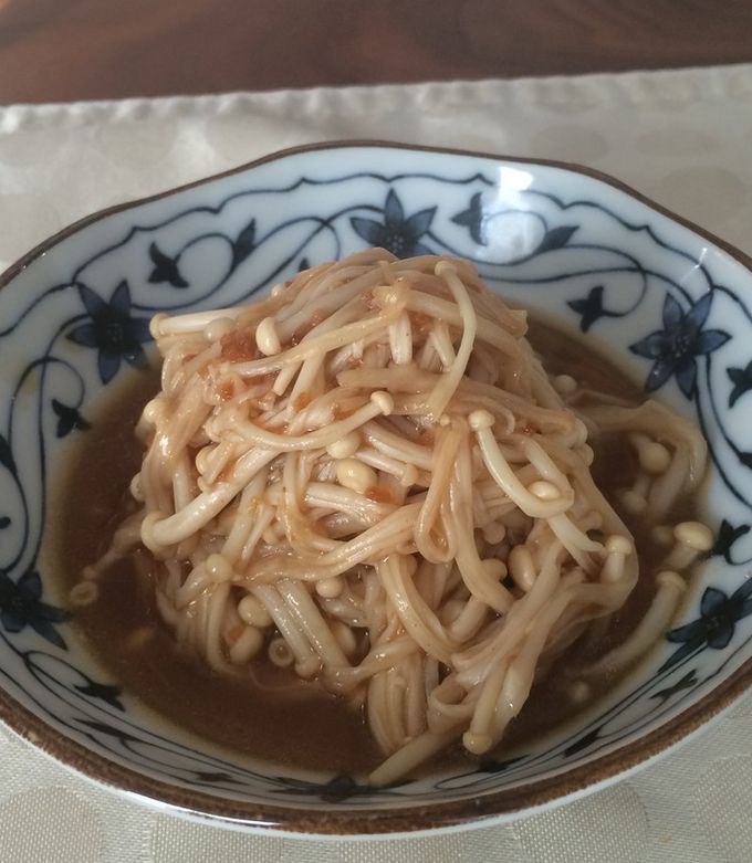 早い！安い！旨い！エノキの焼肉のたれ炒め-レシピのメイン写真