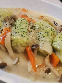 簡単!ロールキャベツのクリーム煮-レシピのメイン写真