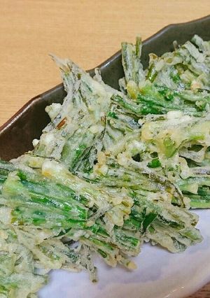 ☆わけぎのかき揚げ☆-レシピのメイン写真