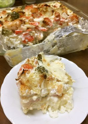 アツアツが美味しいエビドリア-レシピのメイン写真