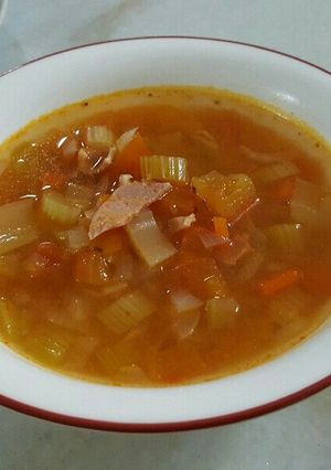 炊飯器でミネストローネ-レシピのメイン写真