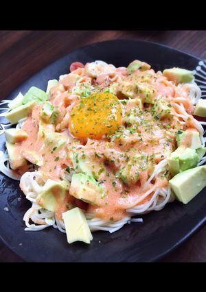 明太子そうめん-レシピのメイン写真