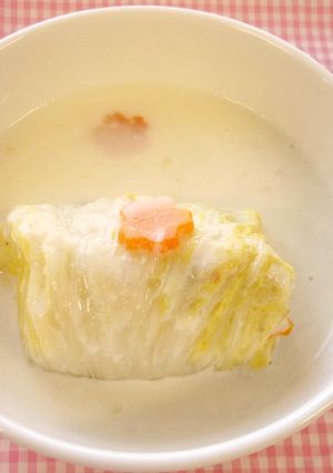 ロール白菜のクリーム煮-レシピのメイン写真