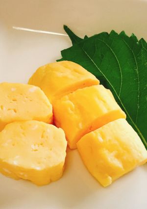 レンジでだし巻き風 ♪ 朝食やお弁当に-レシピのメイン写真