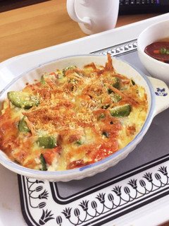 ヘルシー満足!豆腐で簡単ドリア!-レシピのメイン写真