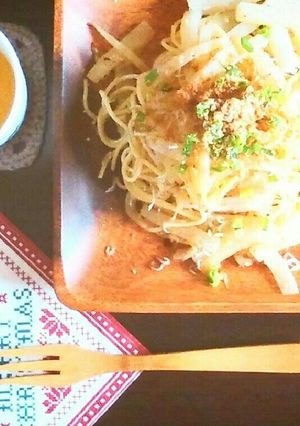 じゃこと大根のオイルパスタ-レシピのメイン写真
