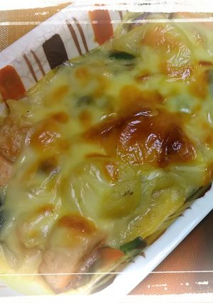 寒い日に食べたい♥鮭グラタン-レシピのメイン写真