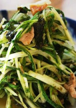 水菜と豚肉の梅煮-レシピのメイン写真