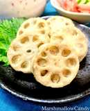 簡単！しっかりお味の蓮根の挟み揚げ♡