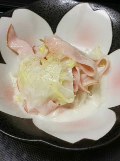5分で完成☆レンチン白菜ハムチーズ-レシピのメイン写真