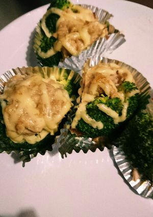 ブロッコリーツナマヨ焼き-レシピのメイン写真