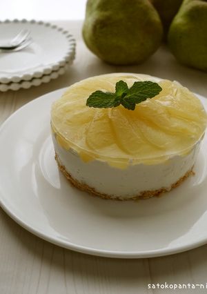 ラフランスの簡単ヨーグルトケーキ♪-レシピのメイン写真