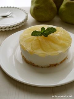 レンジで簡単♪ラフランスのコンポート-レシピのメイン写真