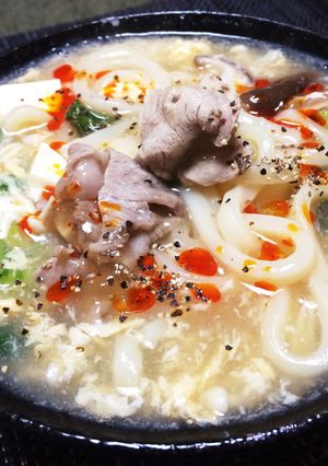 ありもので☆サンラータンうどん-レシピのメイン写真