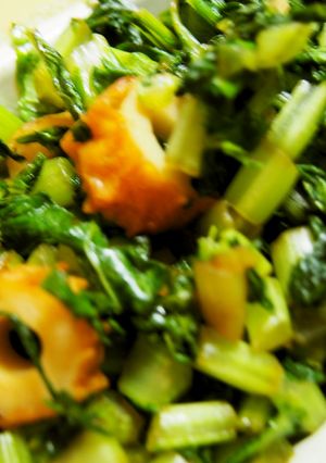 簡単！大根葉の炒め物★-レシピのメイン写真