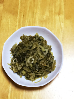 高菜漬けとレンコンの炒め物-レシピのメイン写真