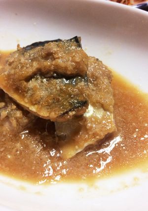 お腹に優しいさばの味噌煮-レシピのメイン写真