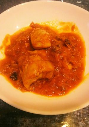 鶏肉となすのトマト煮-レシピのメイン写真