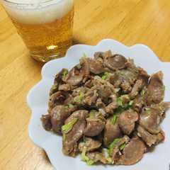 รูปของ 下処理不要にんにく香るおつまみ砂肝