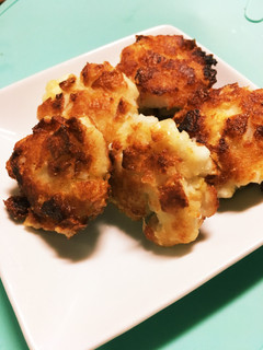 はんぺんちくわのカレー風味焼きinチーズ-レシピのメイン写真