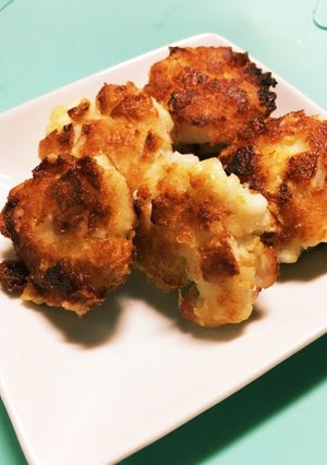 はんぺんちくわのカレー風味焼きinチーズ-レシピのメイン写真
