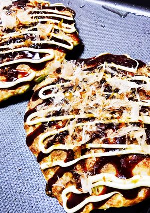 粉もん大好き大阪人！ふわふわお好み焼き♪-レシピのメイン写真